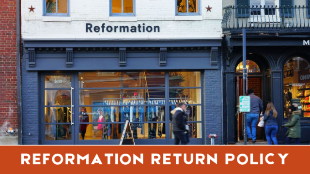 Reformation Return Policy